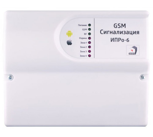 Сигнализация ИПРо 6 GSM б/у (не комплект, нет питания внутри)