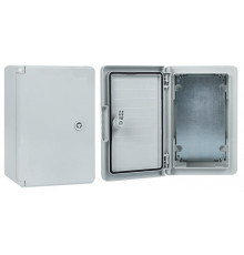 Щит навесной 300x200x130мм ЭРА ЩМП-П IP65 УХЛ серый с монтажной панелью