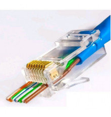 RJ45 коннектор 8P8C UTP cat5e сквозной