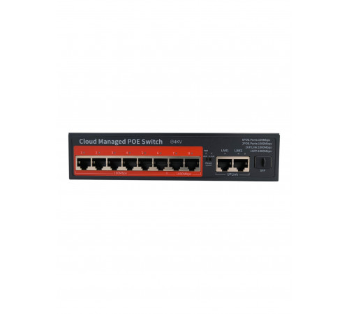 Коммутатор-PoE PS308G [6POE-100M 2LAN-1G 1SFP-1G]