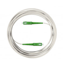 Оптический патчкорд SC/APC-SC/APC 3мм 9/125 simplex SM LSZH 15м