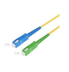 Оптический патчкорд SC/APC-SC/UPC 3мм 9/125 1м